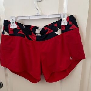 Oiselle Roga running short - 8 - red/white/blue